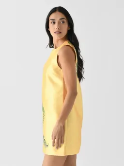 Alemais Sol Mini Dress Lemon Size 10 AU for rent on The Volte - image 3