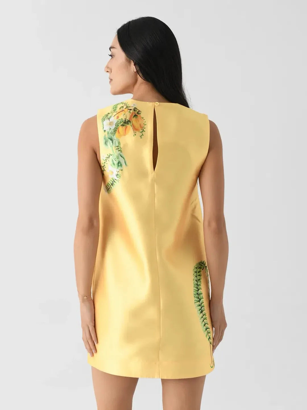 Alemais Sol Mini Dress Lemon Size 10 AU for rent on The Volte - main image