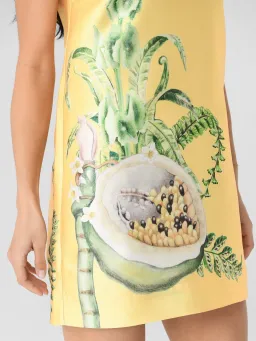 Alemais Sol Mini Dress Lemon Size 10 AU for rent on The Volte - image 5