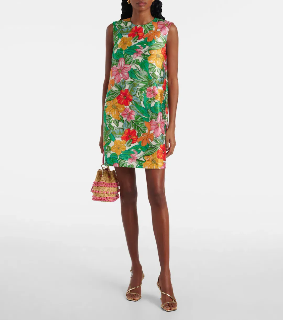 Alemais Amelia Mini Dress Exclusive Floral Size 10 AU for rent on The Volte - main image