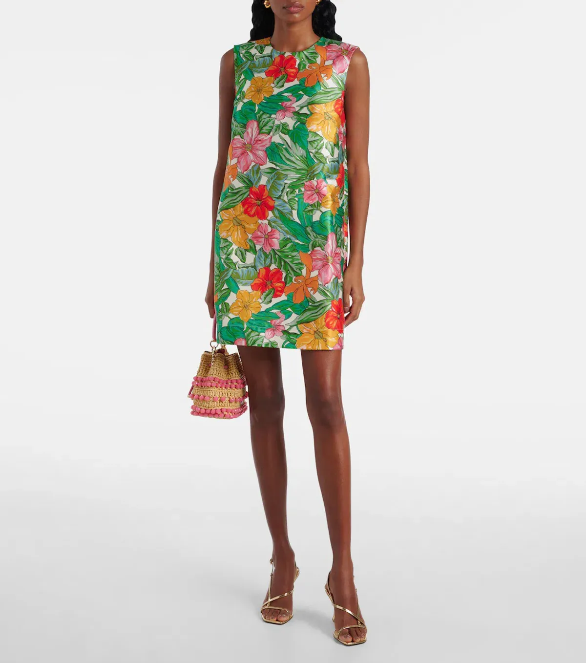 Alemais Amelia Mini Dress Exclusive Floral Size 10 AU for rent on The Volte - main image