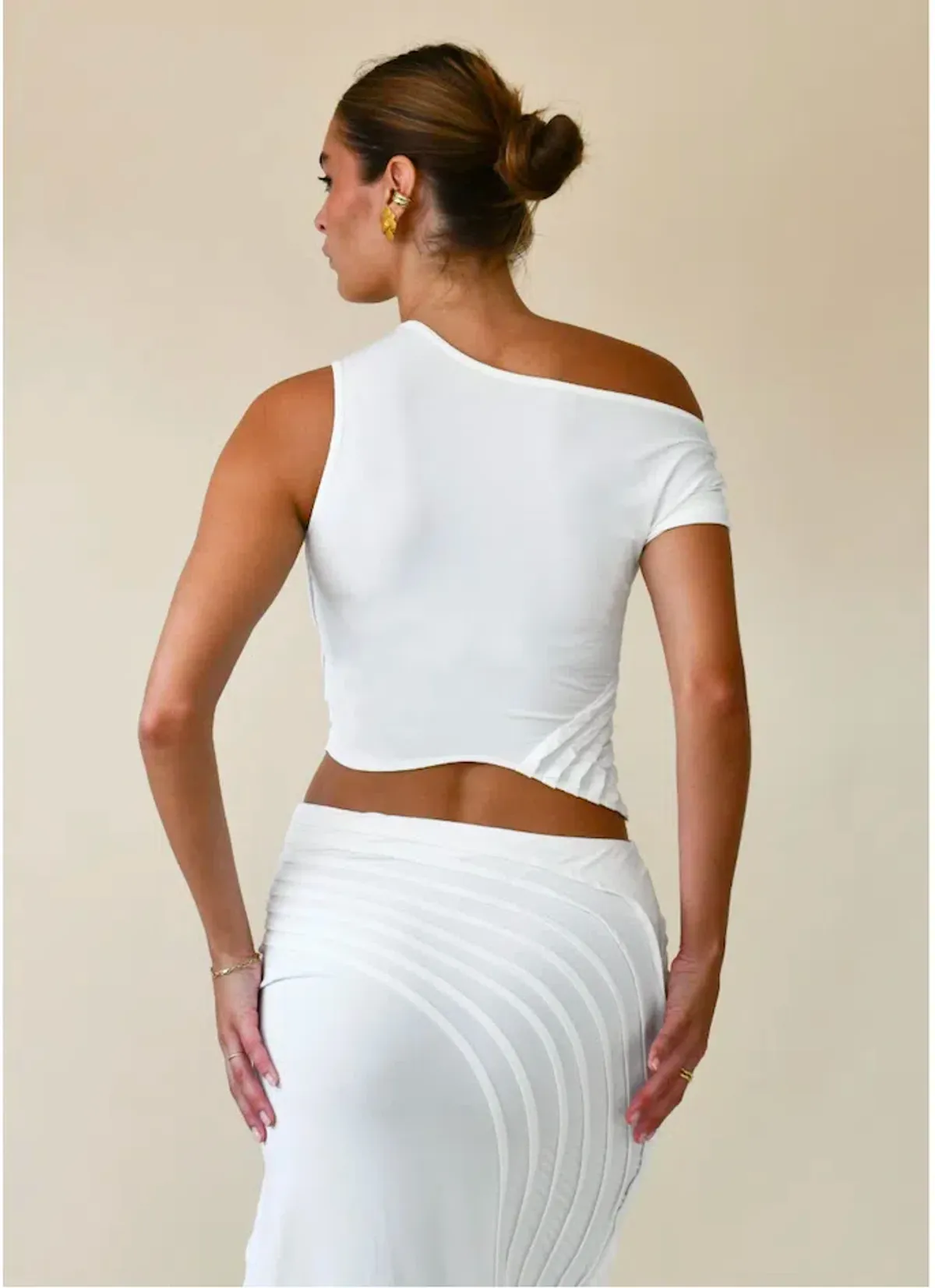 KOSTER KULTURE WHITE ISLA SET SKIRT AND TOP SIZE XS - Image 3