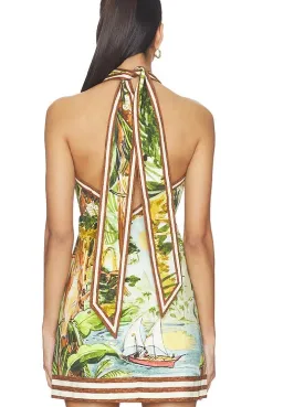 Alemais Toucan Tango Halter Mini Dress Size 12 for rent on The Volte - image 4