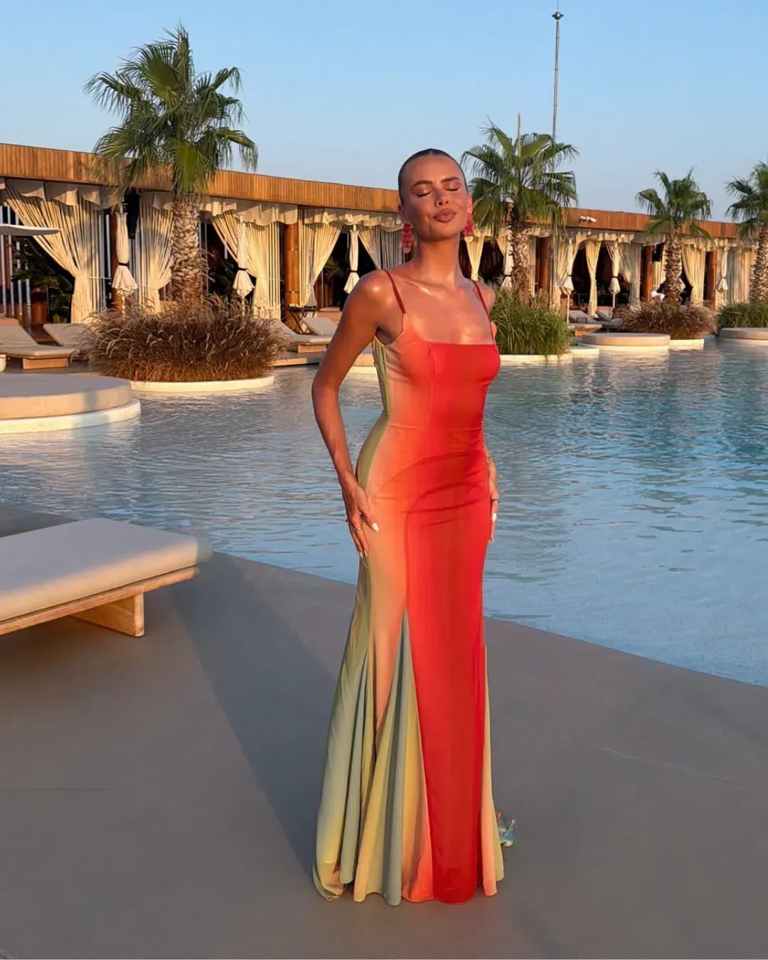 Wanderdoll Rayne Maxi Dress for rent on The Volte - main image