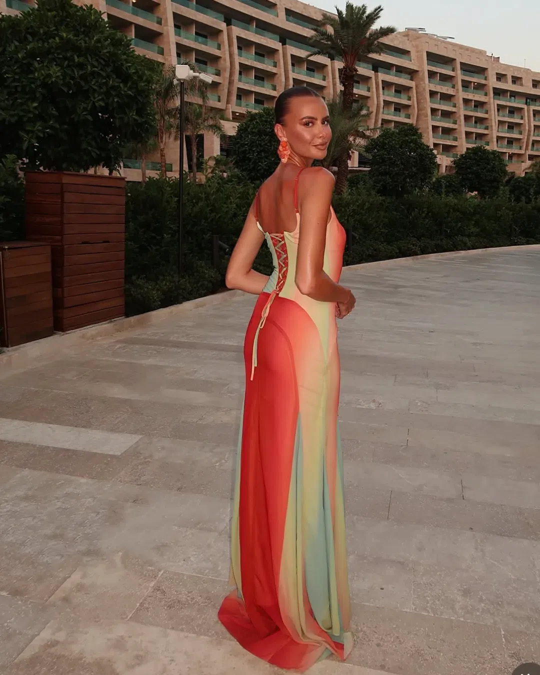 Wanderdoll Rayne Maxi Dress for rent on The Volte - main image