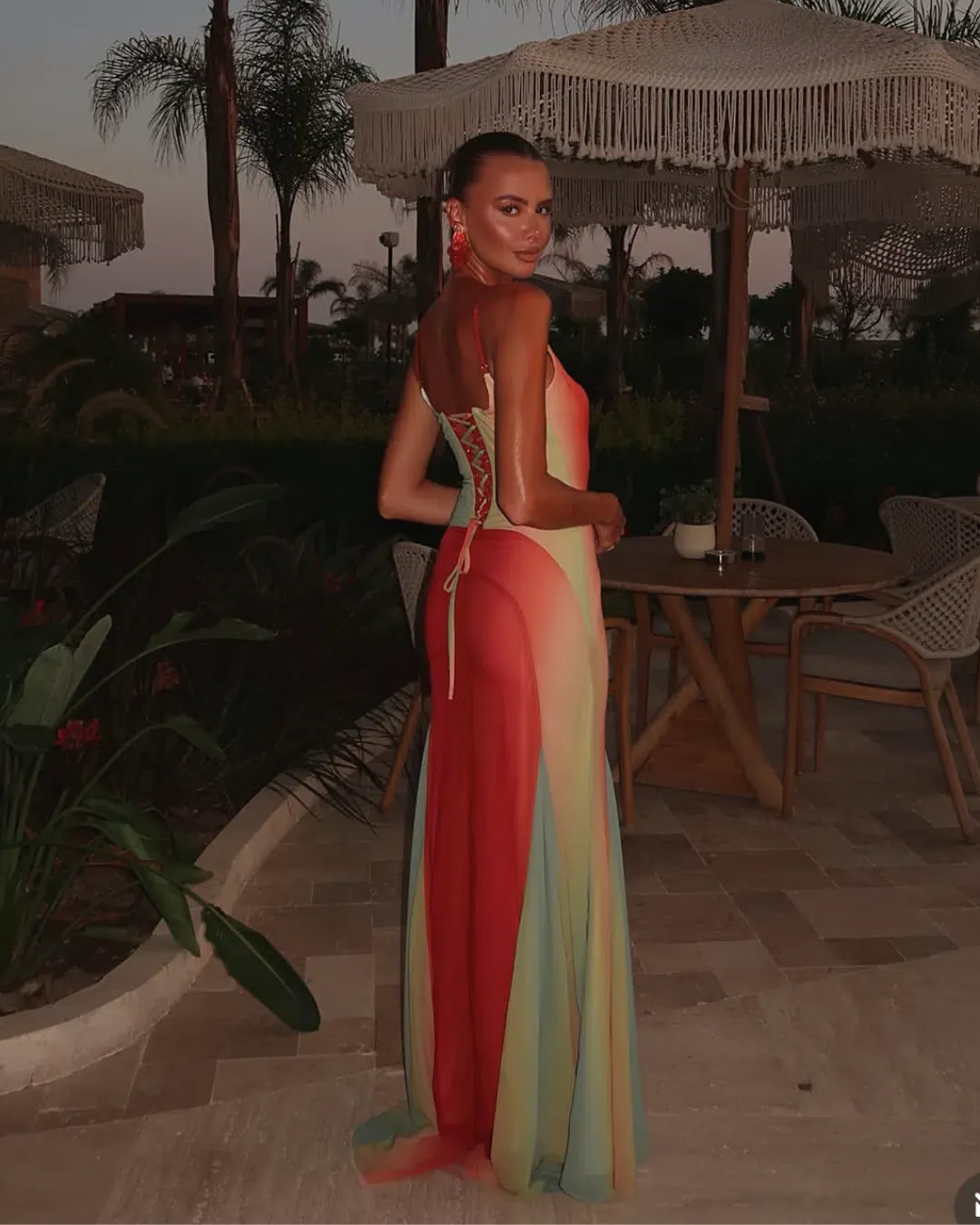 Wanderdoll Rayne Maxi Dress for rent on The Volte - main image