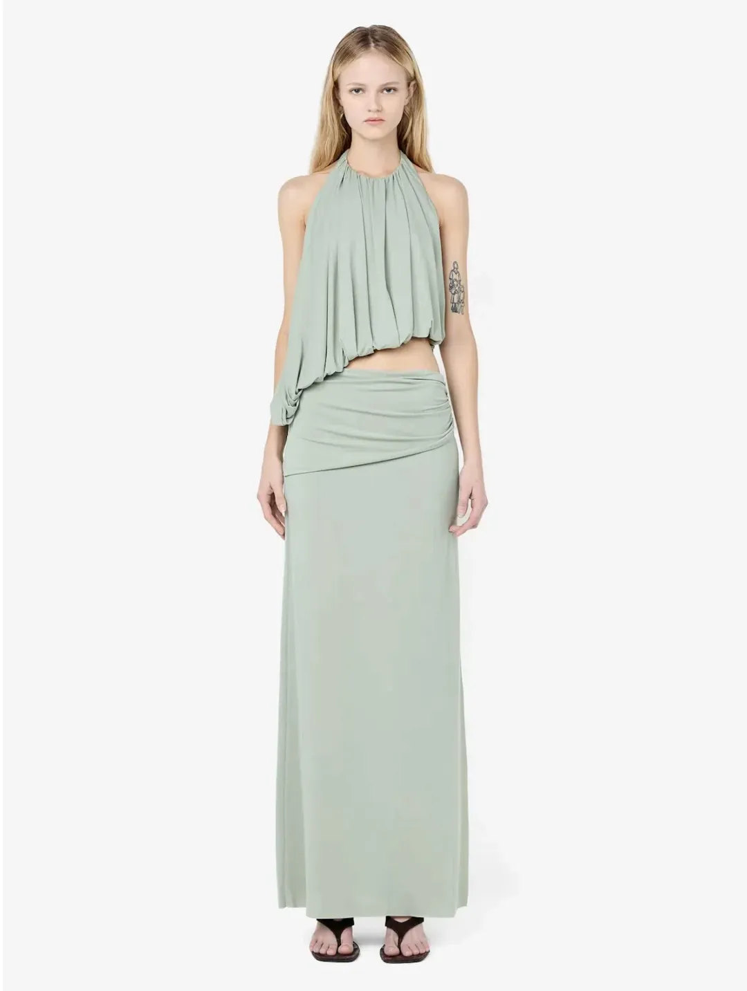 Bec and bridge Cadence racer maxi dress for rent on The Volte - main image
