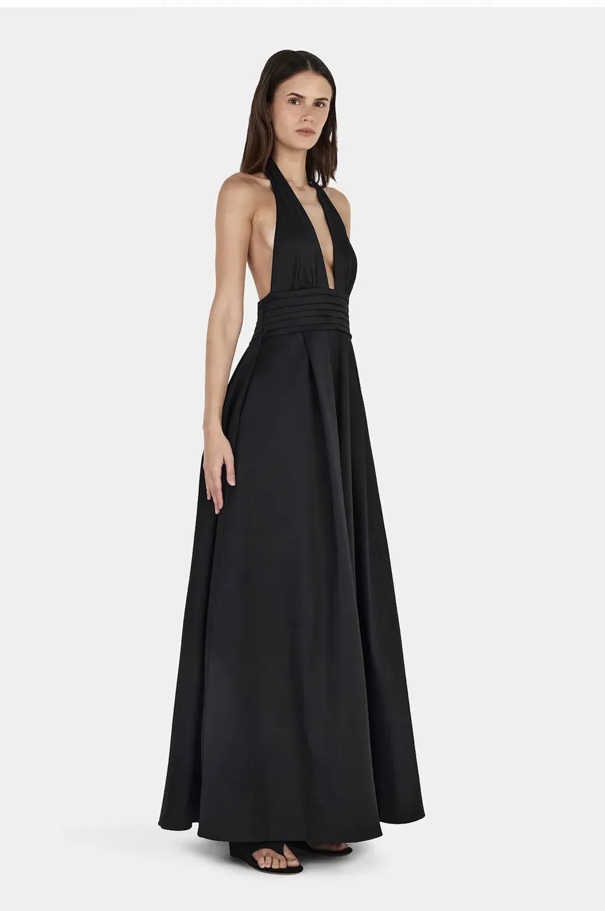 Hansen and Gretel Evelina taffeta gown black - Image 3