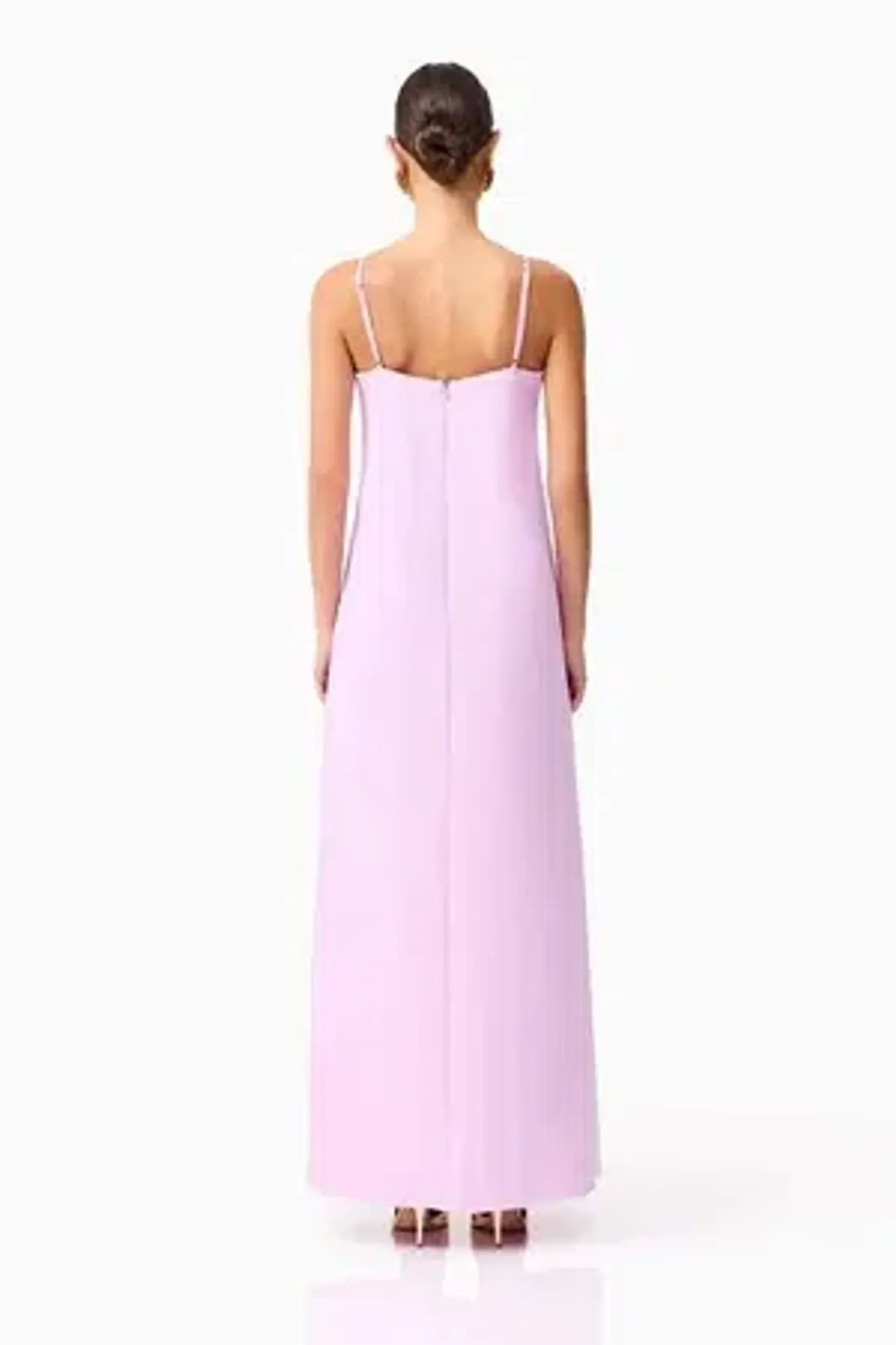 Elliatt Buttercup Embroidered Maxi - Lilac - Size 12 for rent on The Volte - main image