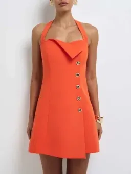 Sheike - Elle Mini - Orange - Size 6 for rent on The Volte - image 2