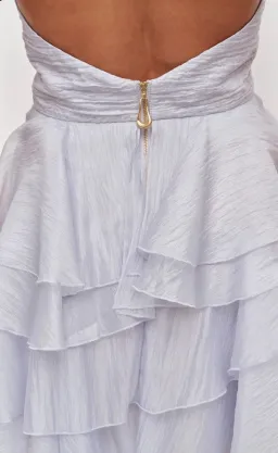 AJE - Fayette Mini Dress in French Blue Size 8 for rent on The Volte - image 2