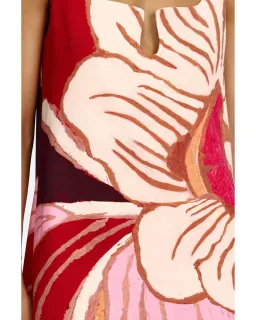 Acler Llewellyn Mini Dress Rouge Eclipse Size 12 for rent on The Volte - image 4
