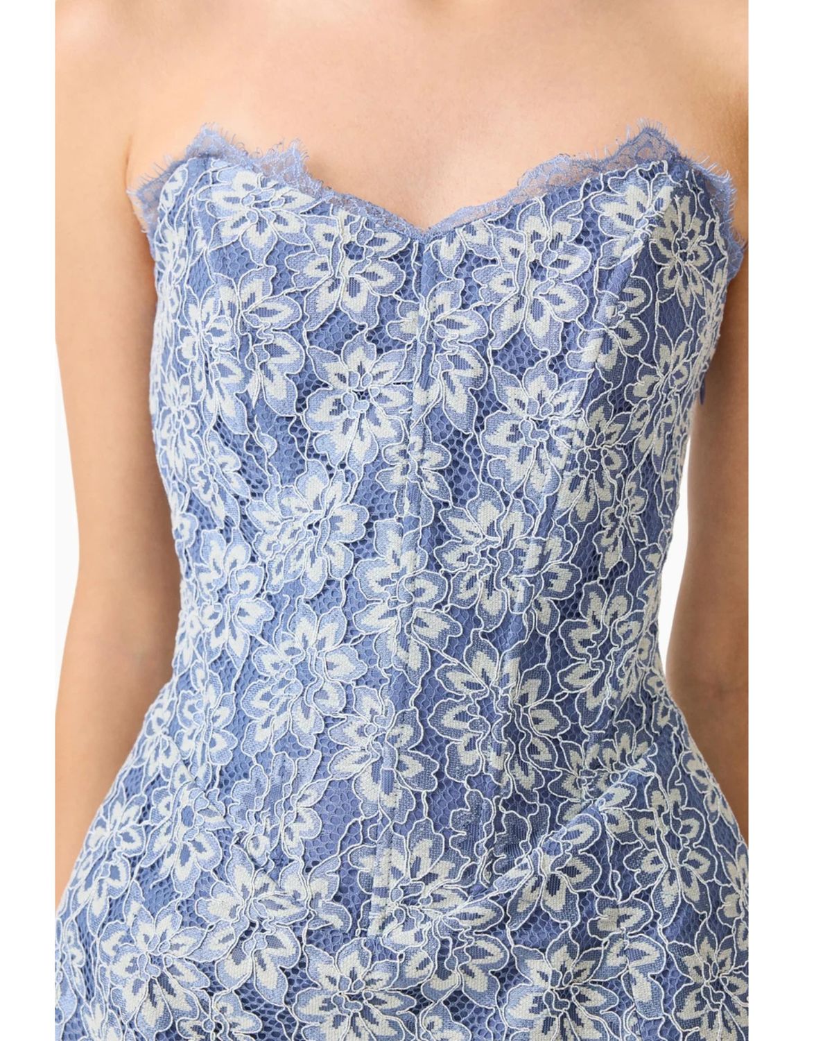 Elliatt Clarisse Tulip Mini Dress Steel Blue Size M / AU 10 - Image 4