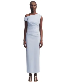 Shona Joy Campbell Off Shoulder Maxi Dress Cornflower Blue Size 8 for rent on The Volte - image 1