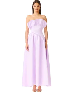 Elliatt Laurel Strapless Maxi Dress Purple Size L / AU 12 for rent on The Volte - image 1