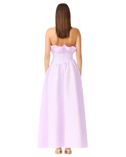 Elliatt Laurel Strapless Maxi Dress Purple Size L / AU 12 for rent on The Volte - image 2