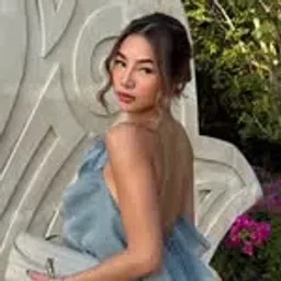 Aje Pandorea Layered Maxi Dress in Duck Egg Size AU 6 for rent on The Volte - image 3