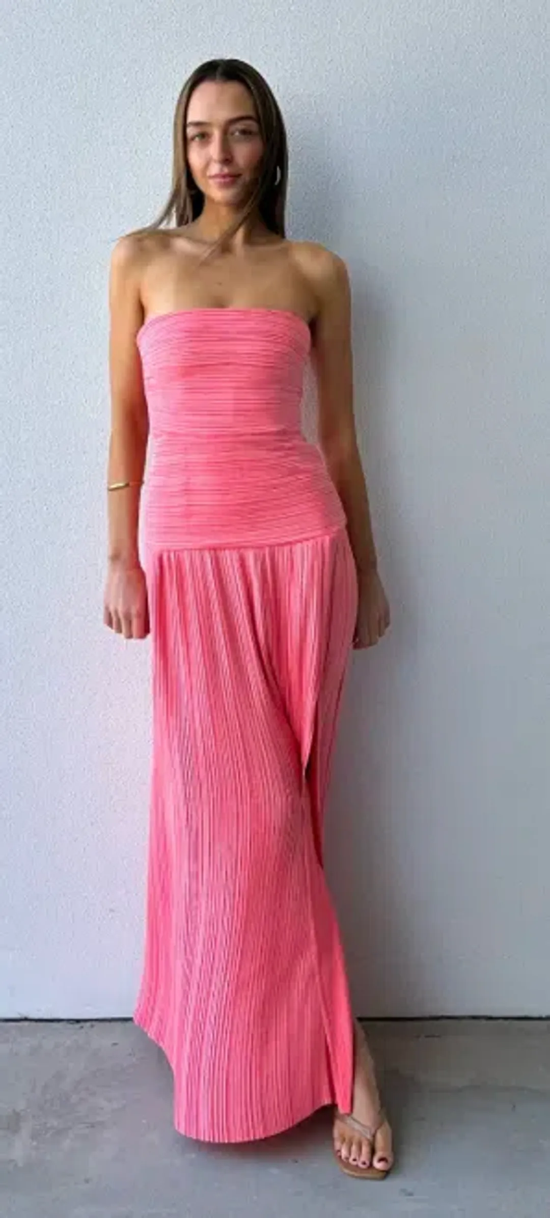 Manning Cartell Royal Debut Coral dress for rent on The Volte - main image