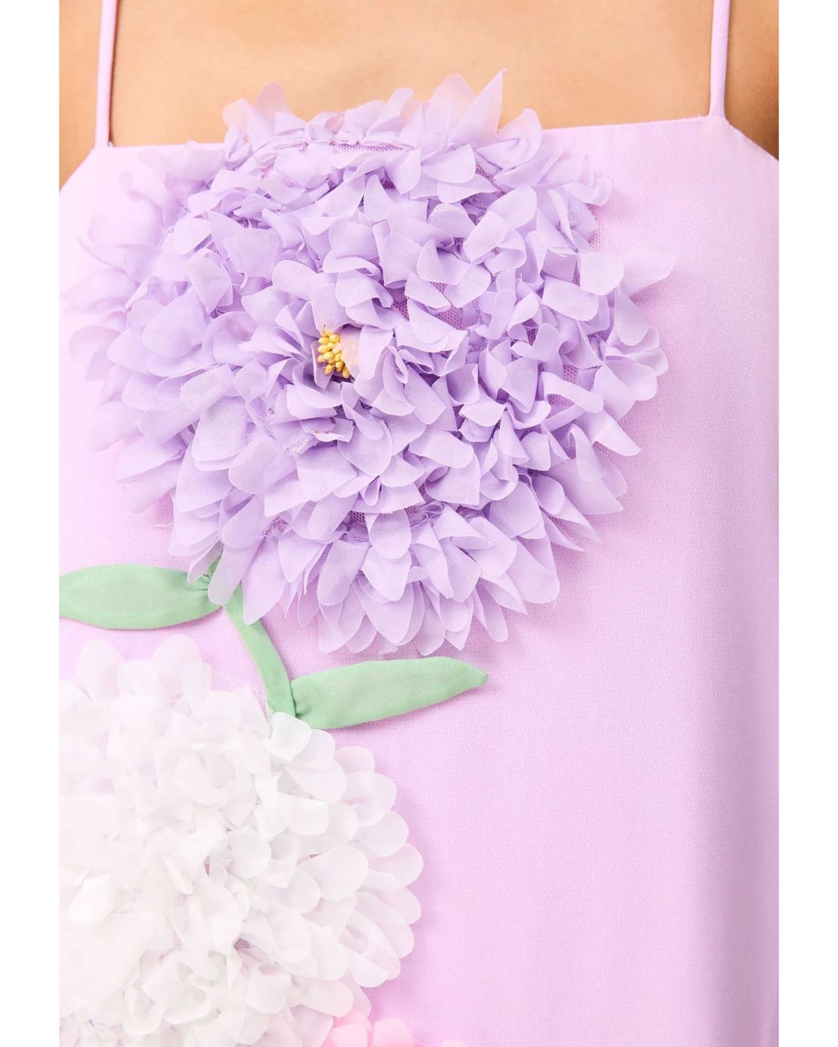 Elliatt Buttercup Embroidered Maxi Dress Purple Size L / AU 12 - Image 4