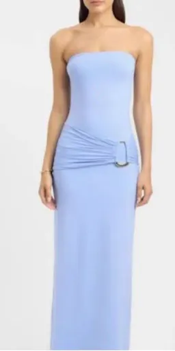 Kookai Powder Blue Maxi dress for rent on The Volte - image 1