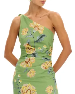 Kivari Eve One Shoulder Midi Dress Size 12 for rent on The Volte - image 4
