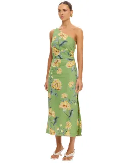 Kivari Eve One Shoulder Midi Dress Size 14 for rent on The Volte - image 3