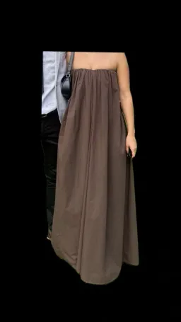 Dissh Roisin Bitter Chocolate Maxi Dress for rent on The Volte - image 2