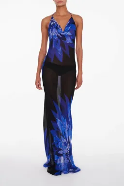 RAT & BOA CORALINA MAXI DRESS FLORAL PRINT SIZE 12 for rent on The Volte - image 3