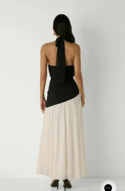 Sheike Florence Gown, Black & White for rent on The Volte - image 2