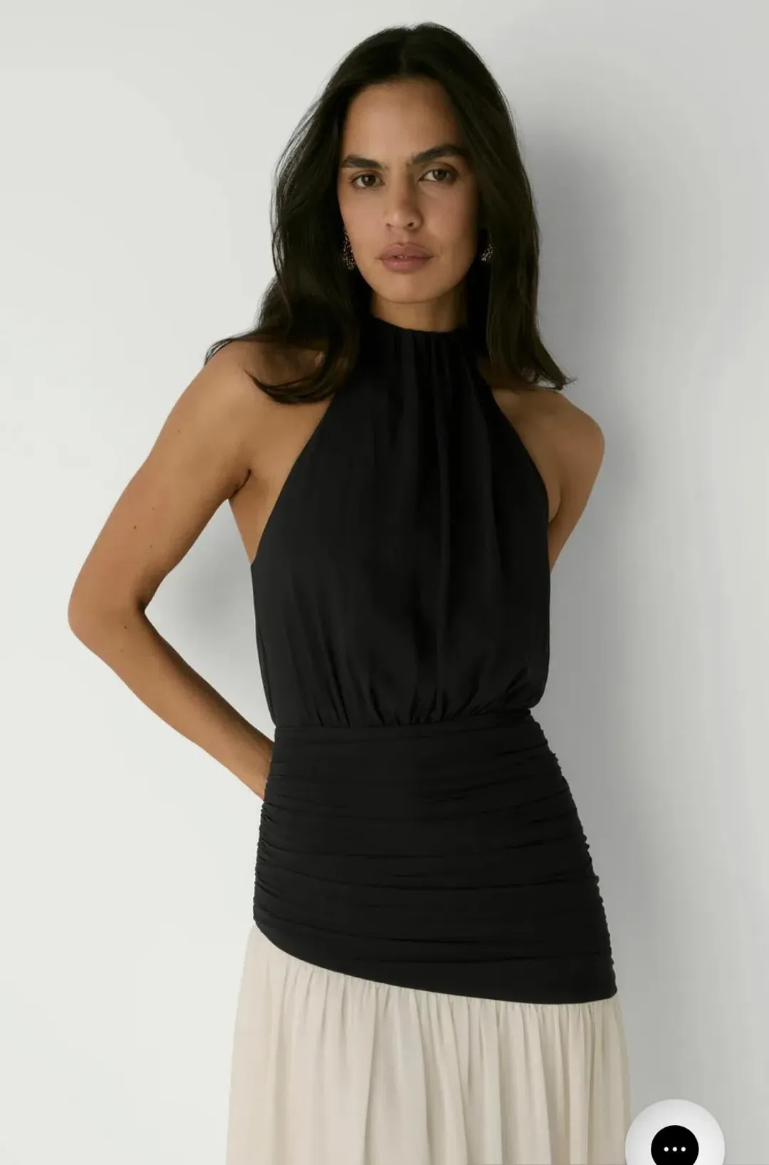 Sheike Florence Gown, Black & White for rent on The Volte - main image