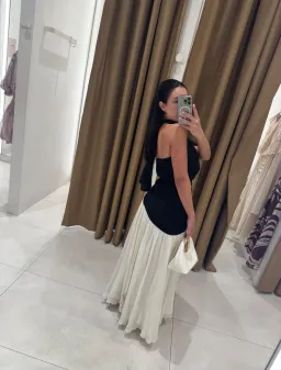 Sheike Florence Gown, Black & White for rent on The Volte - image 5