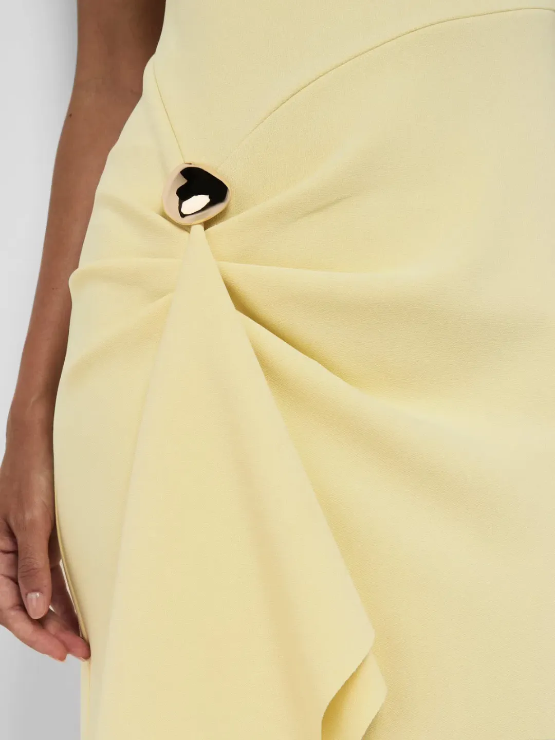 Sheike TAMMY MAXI DRESS Yellow Dress for rent on The Volte - main image
