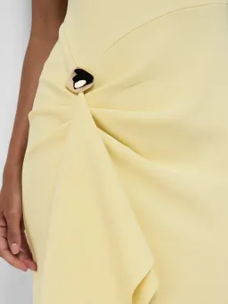 Sheike TAMMY MAXI DRESS Yellow Dress for rent on The Volte - image 4