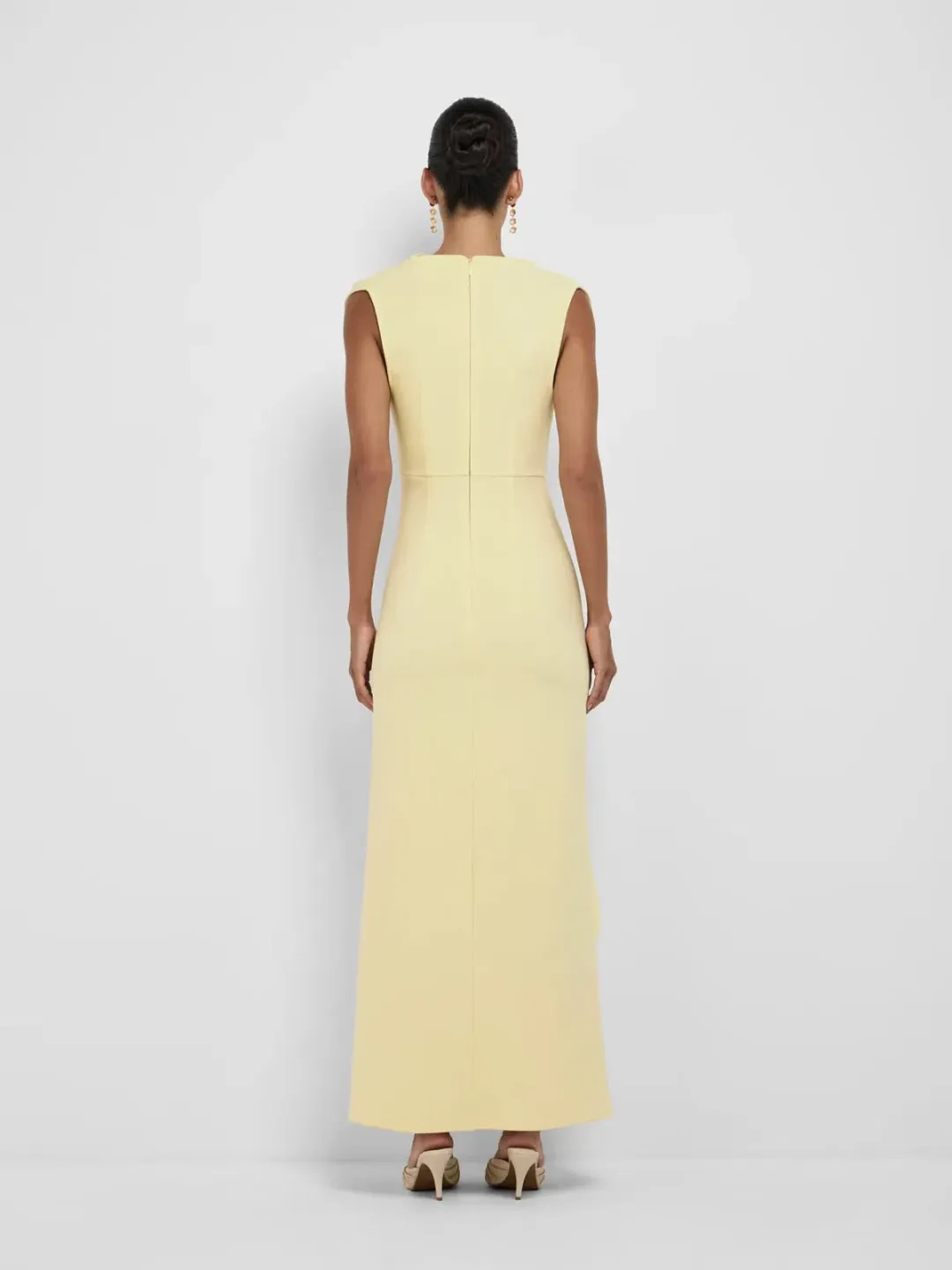 Sheike TAMMY MAXI DRESS Yellow Dress for rent on The Volte - main image