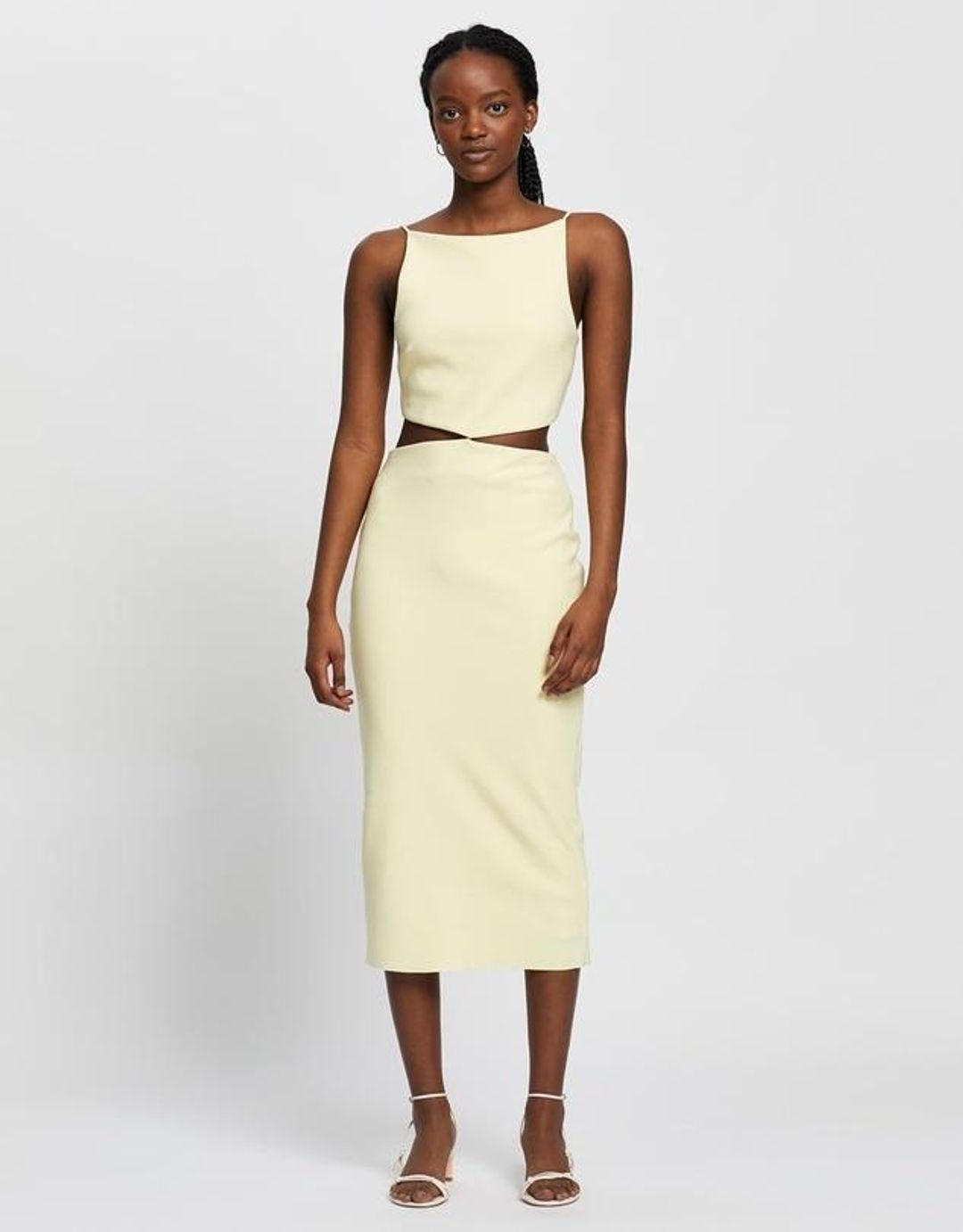 Bec and Bridge Scout Midi Cut Out Dress for rent on The Volte - main image