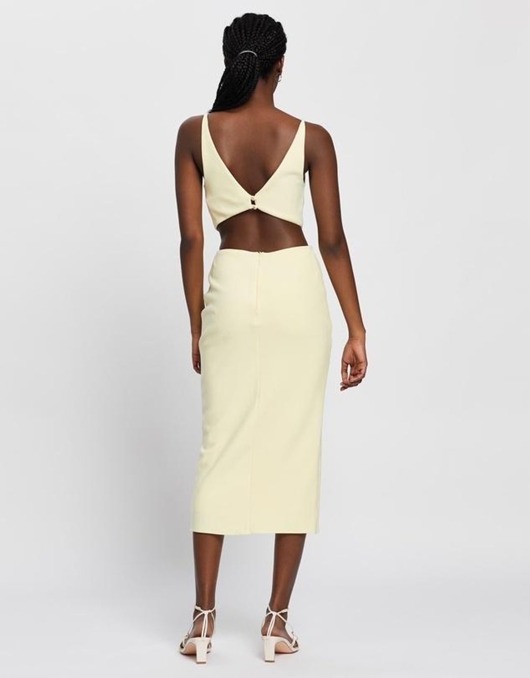 Bec and Bridge Scout Midi Cut Out Dress for rent on The Volte - main image