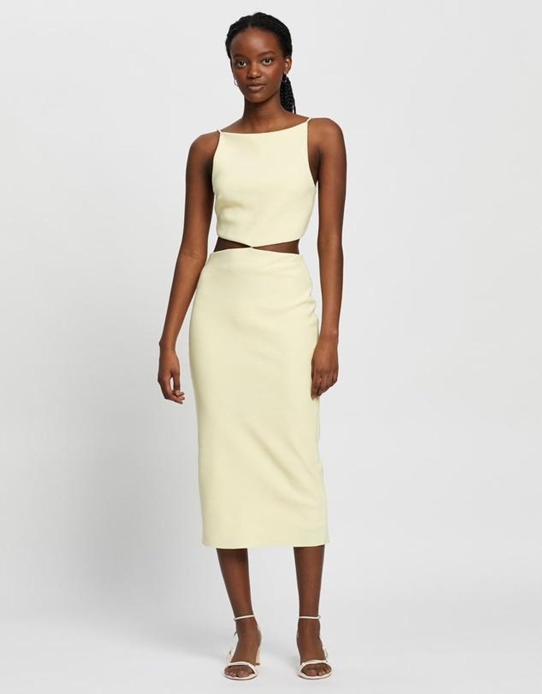 Bec and Bridge Scout Midi Cut Out Dress for rent on The Volte - main image