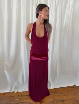 La Marie Serena Dress in Ruby Size XS/S for rent on The Volte - image 1
