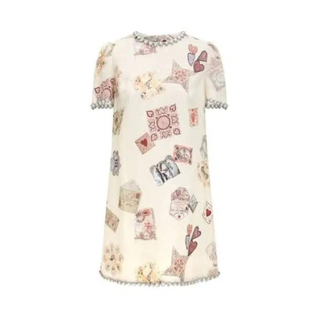 ZIMMERMANN Hypnotic Jewelled Shift Dress — for rent on The Volte - main image