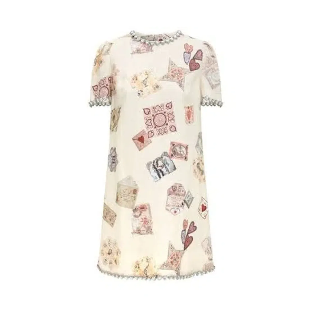 ZIMMERMANN Hypnotic Jewelled Shift Dress — for rent on The Volte - main image