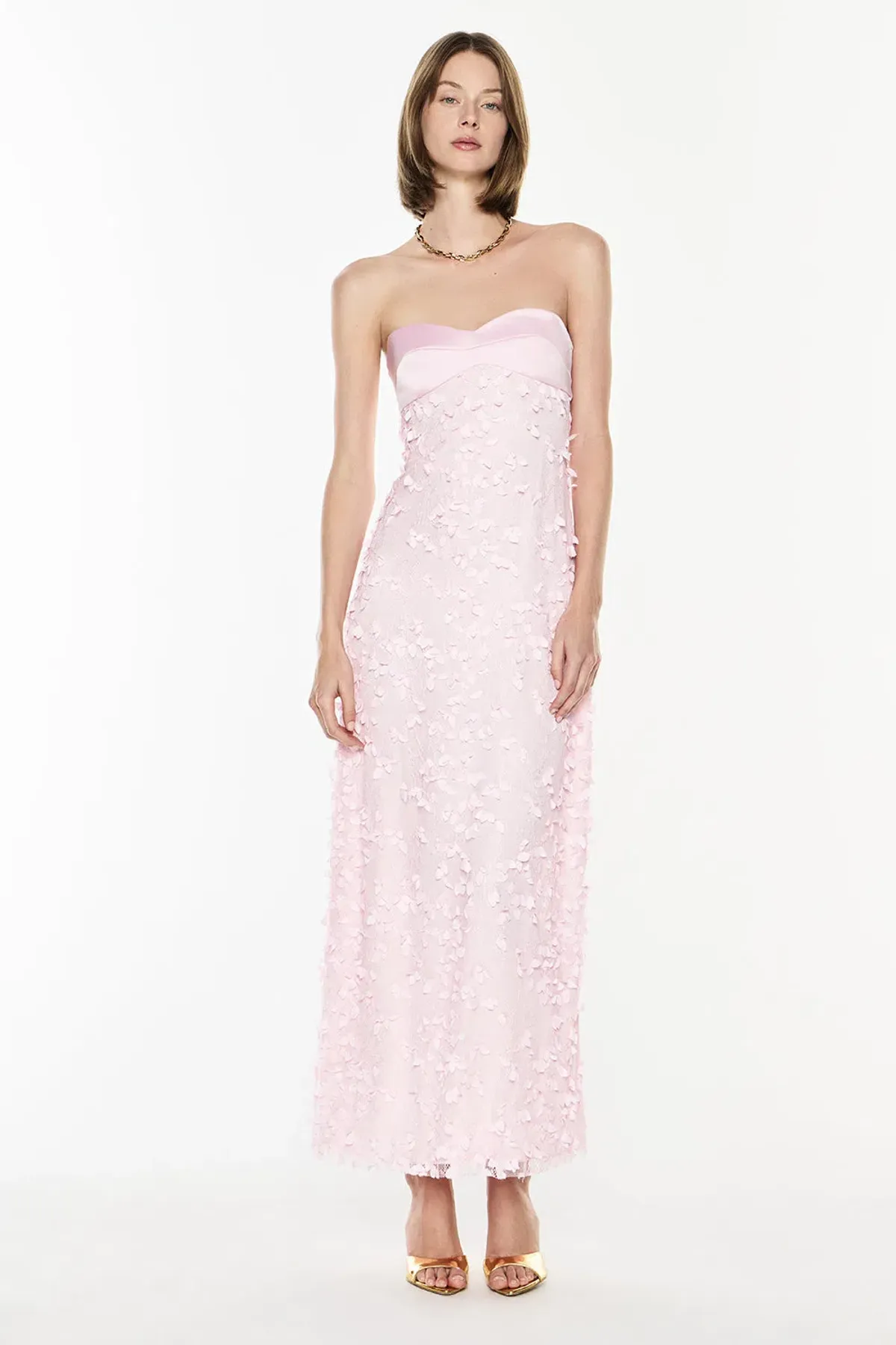 Enchantment Balconette Dress manning cartel for rent on The Volte - main image