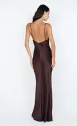 MOON DANCE V MAXI DRESS DARK CHOCOLATE for rent on The Volte - image 2