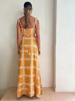 By Nicola Lemonade Tie Maxi for rent on The Volte - image 2