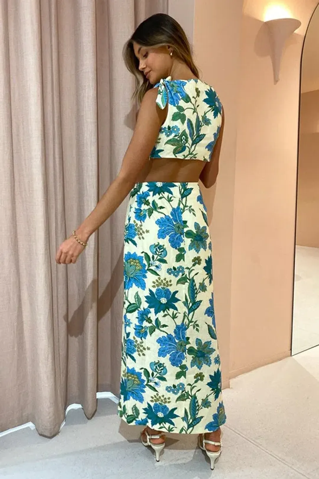 Sir The Label Alexadre Knot Dress for rent on The Volte - main image