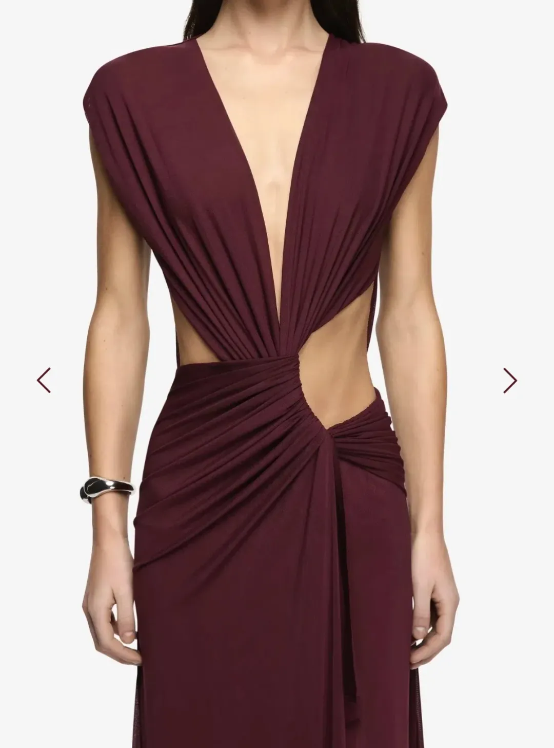 Bec & Bridge Odea Maxi Dress Plum for rent on The Volte - main image