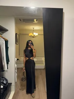 Bec and Bridge black maxi dress size 6 for rent on The Volte - image 2