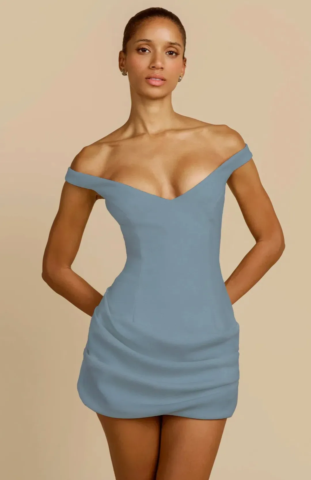 ARCINA ORI - Avery Dress - Blue - XS for rent on The Volte - main image