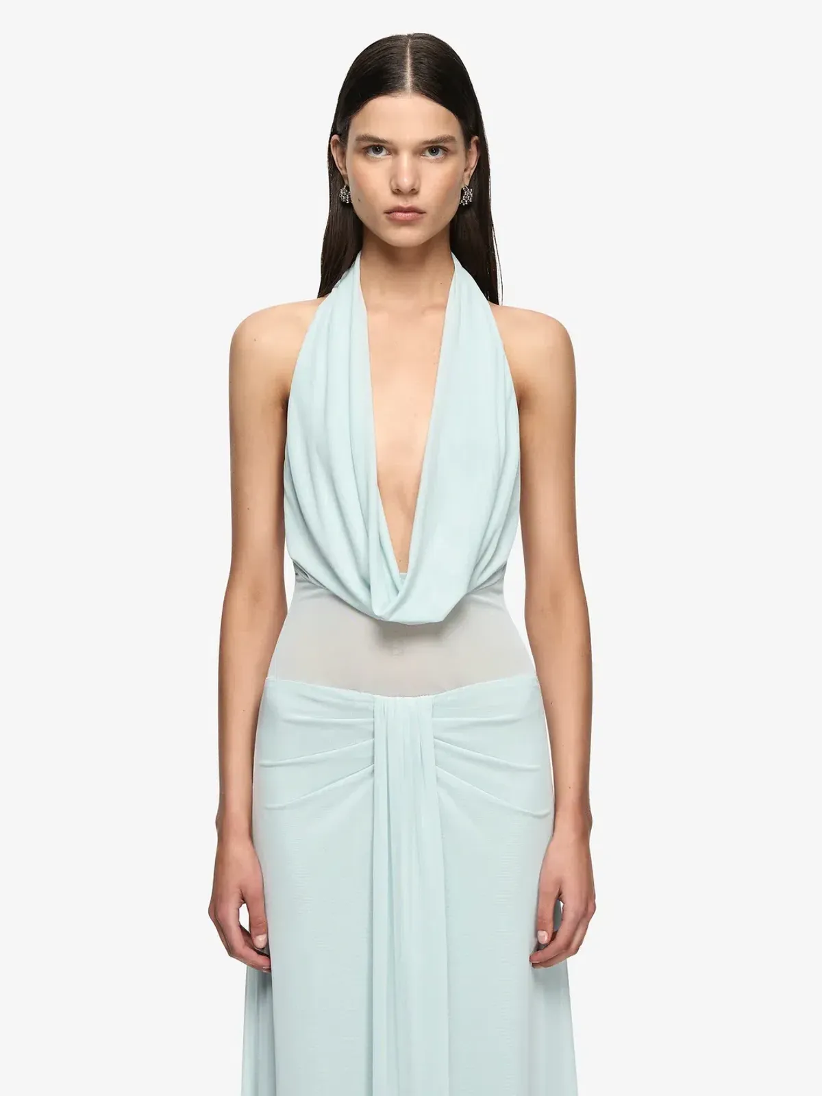 Bec & Bridge Isora Halter Maxi Mist Blue Size S (8) - Image 2
