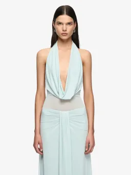Bec & Bridge Isora Halter Maxi Mist Blue Size S (8) for rent on The Volte - image 2