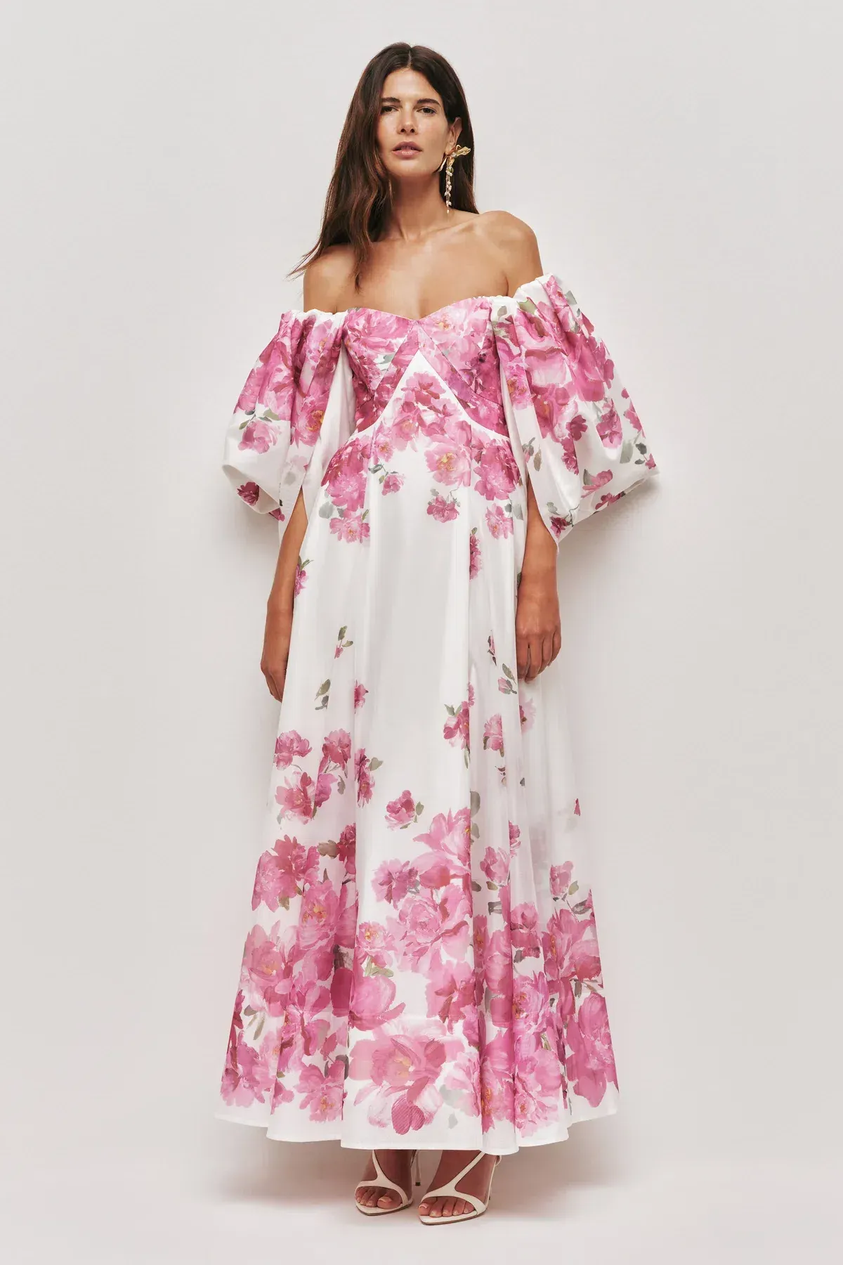 Aje Jardin Gown | Rosa Bold Light | Size 6 AU - Image 1